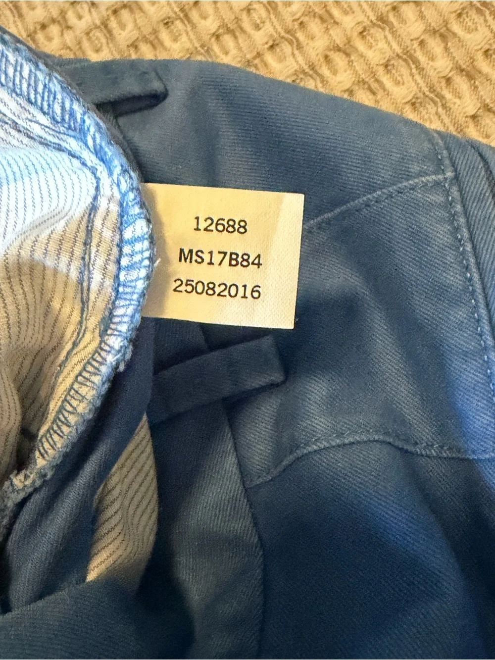 Peter Millar Men's Blue Chino Pants